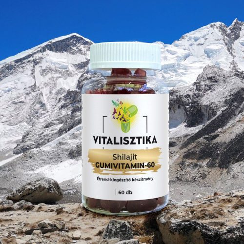 Vitalisztika Shilajit Gumivitamin – 60 db