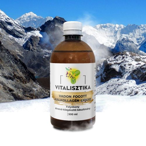 Vitalisztika Vadon Fogott Halkollagén Liquid 500 ml