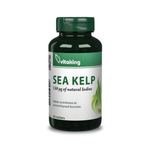 Vitaking Sea Kelp Jód tabletta – 90 db
