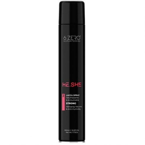 6.ZERO He.She hajlakk Volume &; Anti-humidity –; volumennöv.&;párataszító 500ml