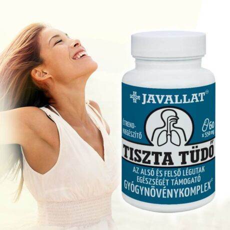 JAVALLAT® –; TISZTA TÜDŐ 60db-os kapszula