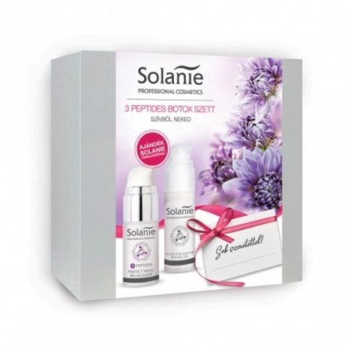 Solanie 3Peptides Botox ajándék szett –; Szívből Neked