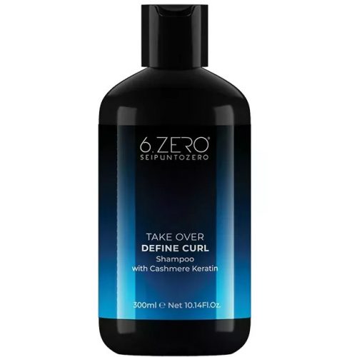 6.ZERO Take Over sampon - Define Curl - hullámos & göndör hajra 300ml