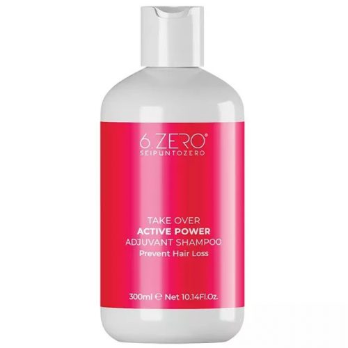 6.ZERO Take Over sampon - Active Power - hajhullás ellen 300ml