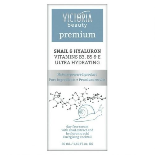 VICTORIA PREMIUM Arckrém Nappali Ultra Hidratáló,Csiganyál kivonat+Hialuron 50ml