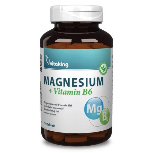 Vitaking Magnesium Citrate 150mg + B6-vitamin tabletta – 90db