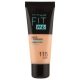 Fit Me Matte &; Poreless pórusösszehúzó alapozó, 115 (30 ml)